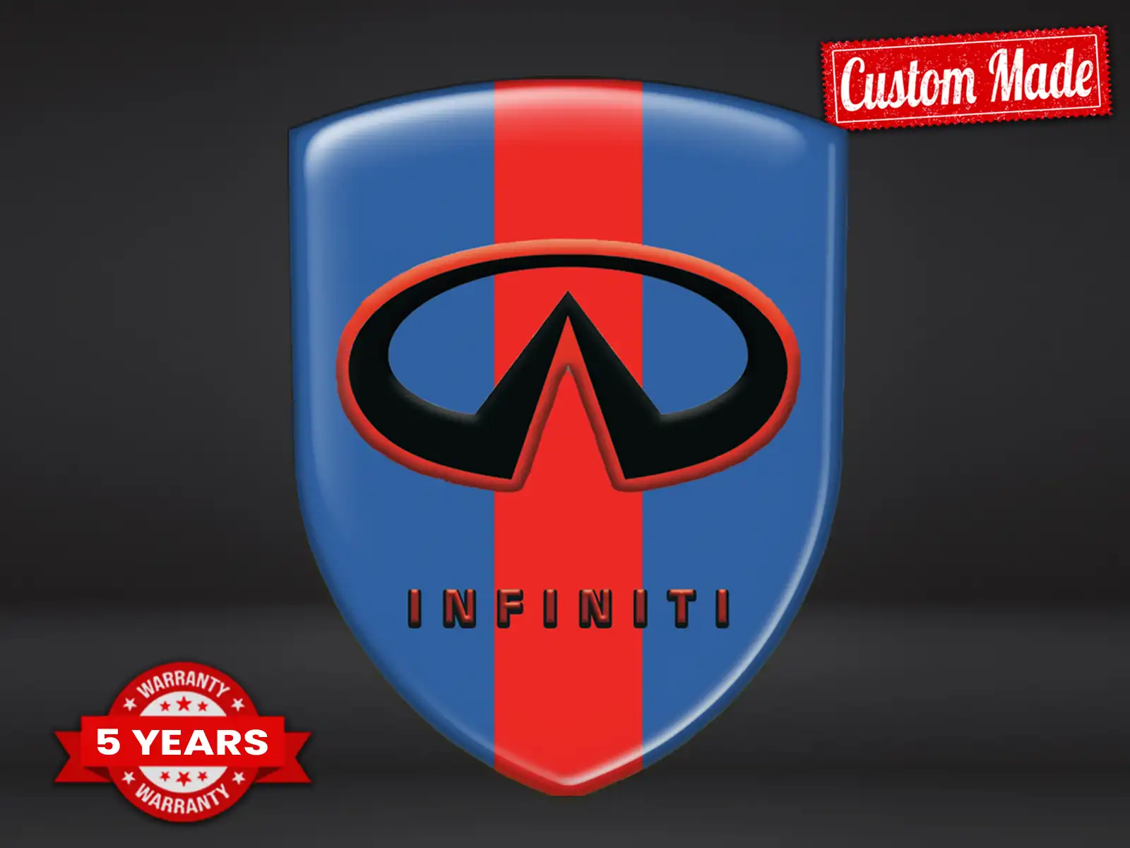 Infiniti Pegatinas Resina Calidad Personalizada Insignias Auto